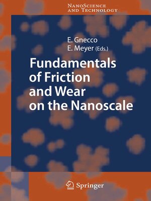 cover image of Fundamentals of Friction and Wear
